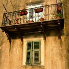 Mediterraner Ausblick auf Korcula