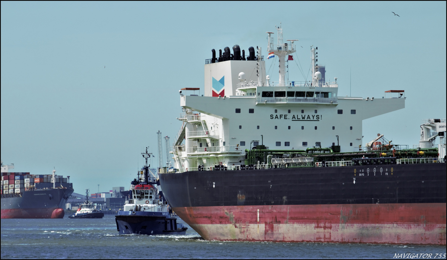 " MEDITERRANIAN VOYAGER " Tanker, Beercanal,Rotterdam.
