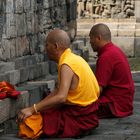 meditierende Mönche