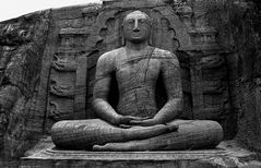 Meditierender Buddha in Polonnaruwa