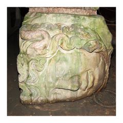 Medusa in der Yerebatan Sarn&#305;c&#305;