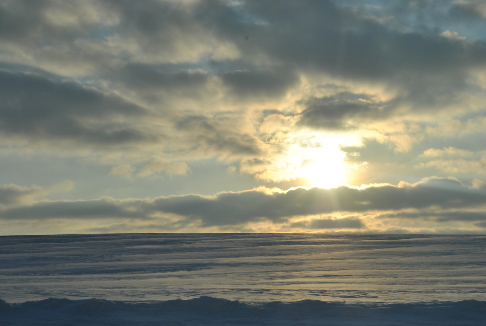 Meer aus Schnee