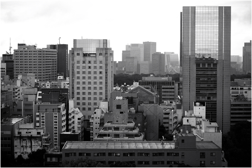 Meer, ein Häusermeer.....in Tokio