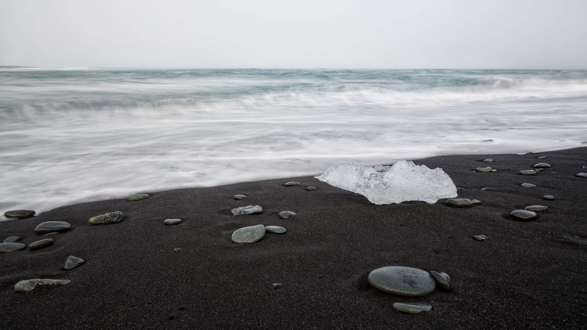 Meer - Eis - Lavastrand