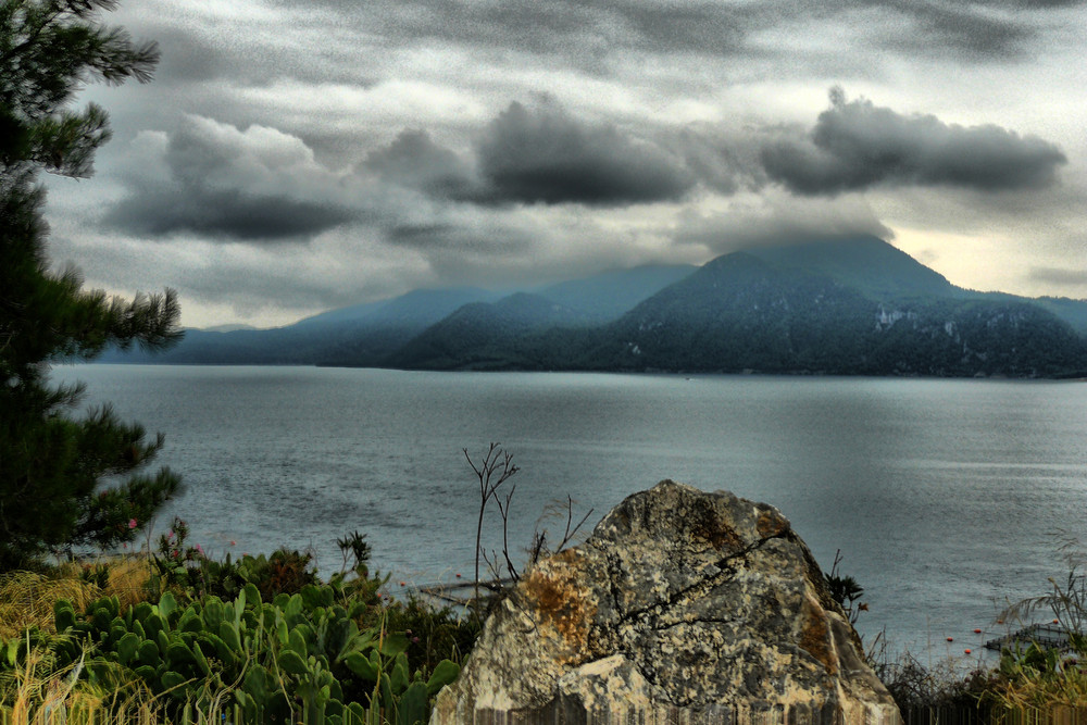 Meer Griechenlands in HDR