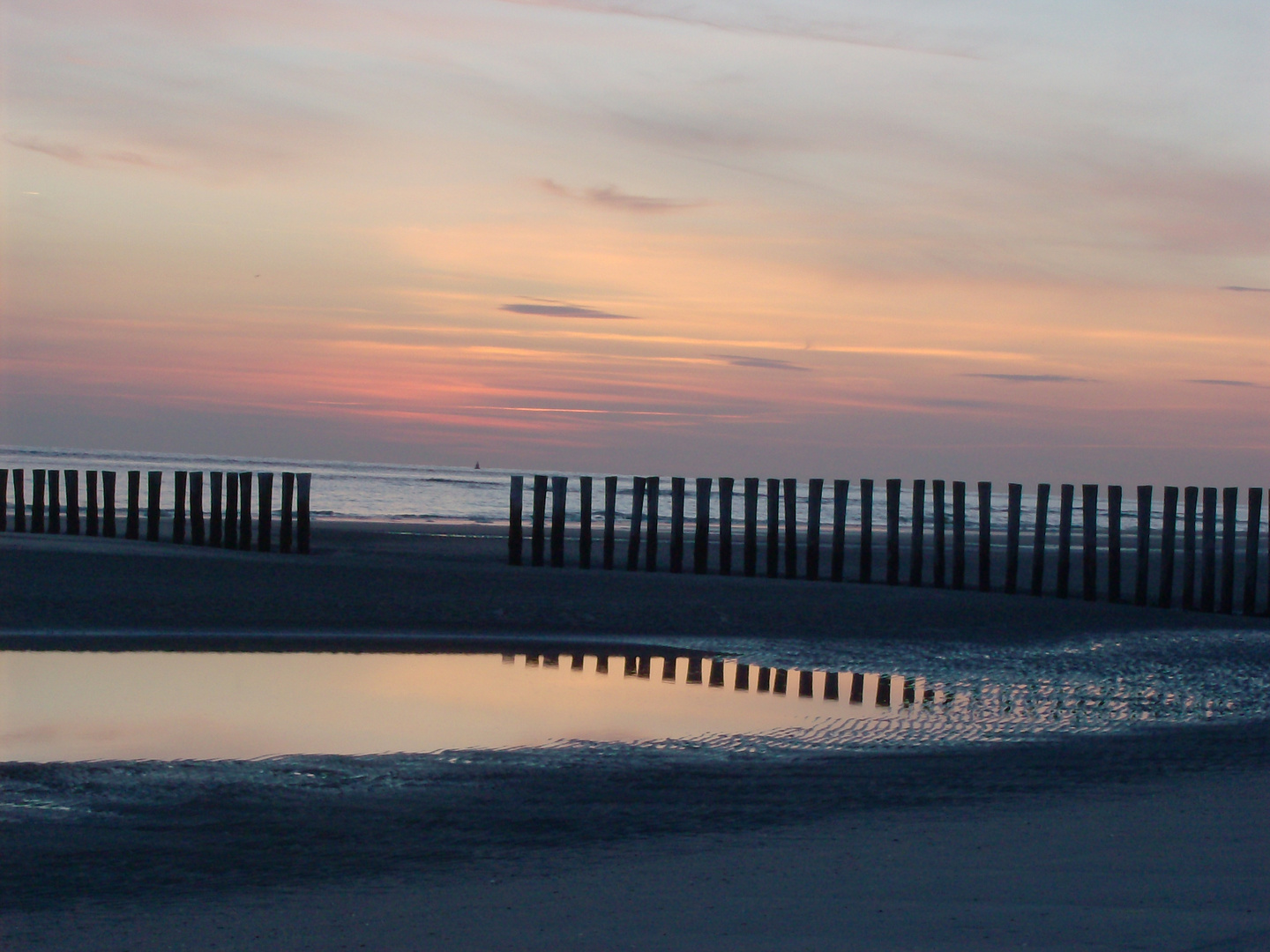 Meer im Abendrot