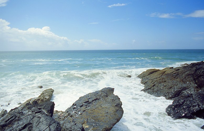 Meer in Cornwall von Bernhard Falb 