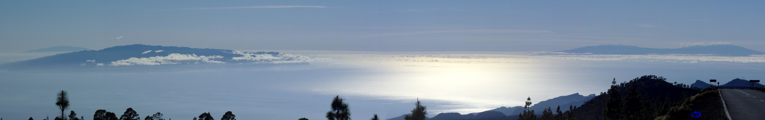 Meer-Insel-Panorama