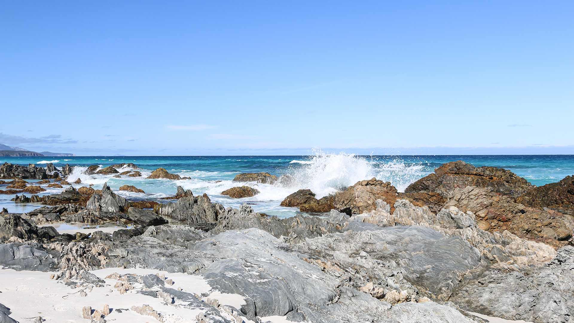 Meer, Strand und Berge, was will man mehr