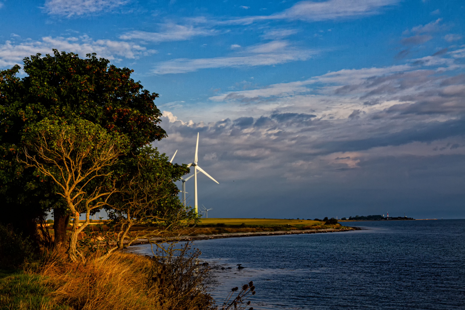 Meer und Landschaft