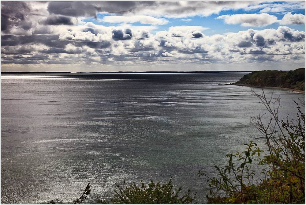 Meer und Wolken