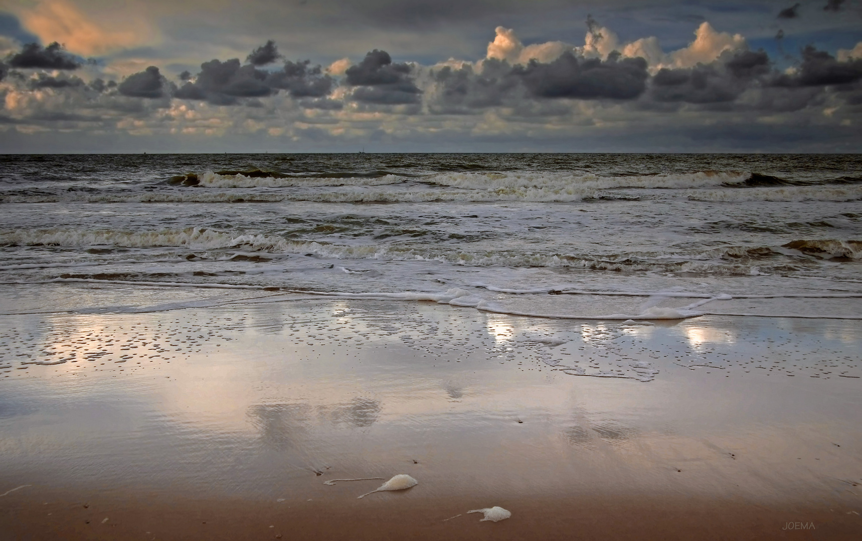 Meer und Wolken