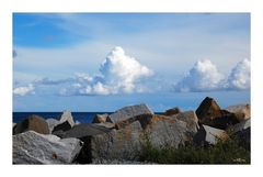 Meer, Wolken und Steine....