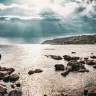 Meerblick am Strand von Rhodos