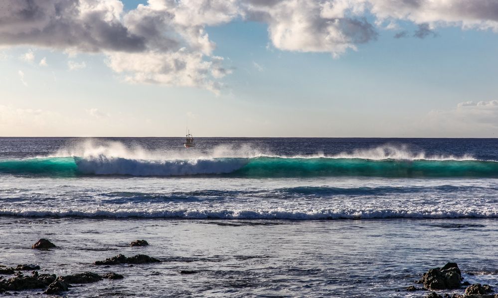 Meerblick nach Tahiti