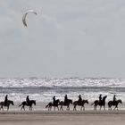 Meeres-Monster-Brandung an der Nordsee