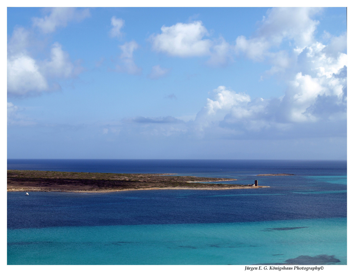 Meeresblick bei Capo Falcone auf Sardinien