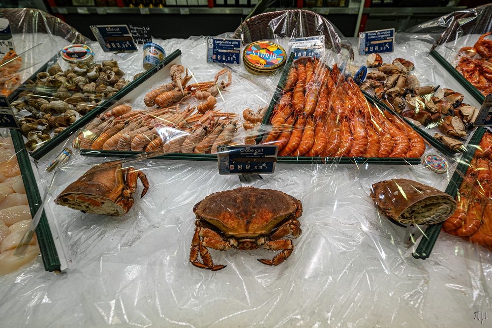 Meeresfrüchte in den Metzer Markthallen