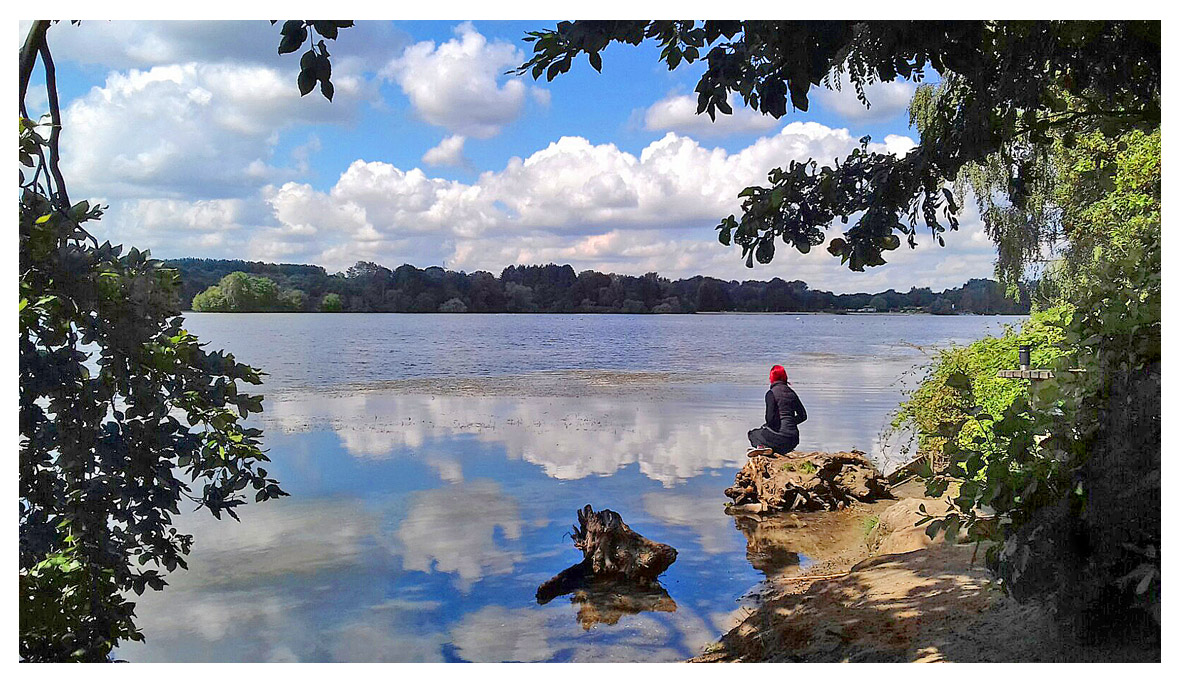 Meerfrau am Unterbacher See