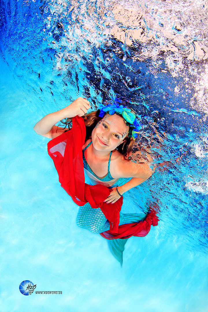 Meerjungfrauen Schwimmen - Foto Termin 