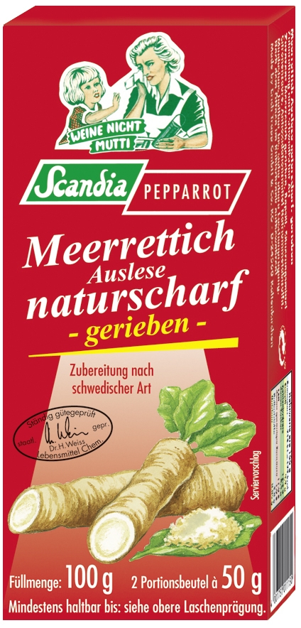 Meerrettich-naturscharf