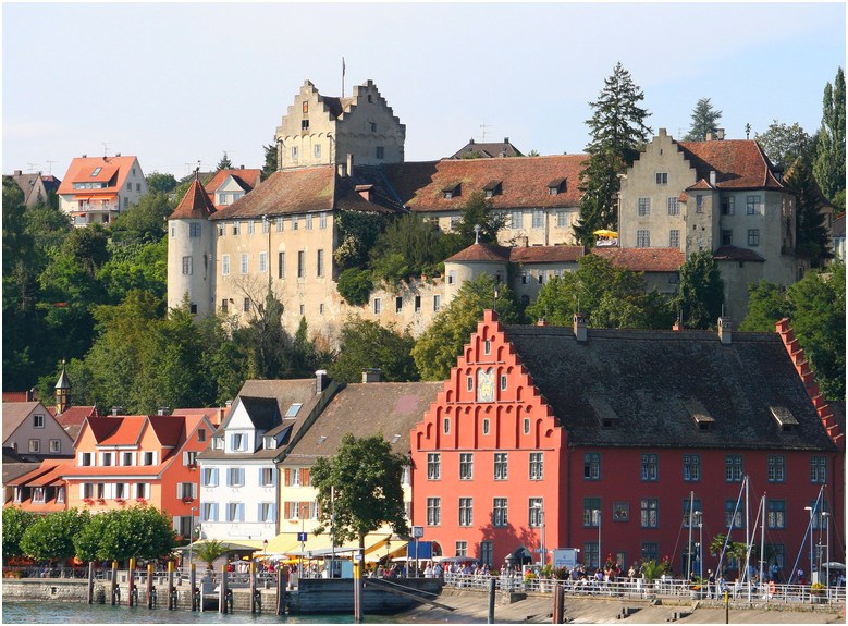 Meersburg - Altes Schloß und Unterstadt