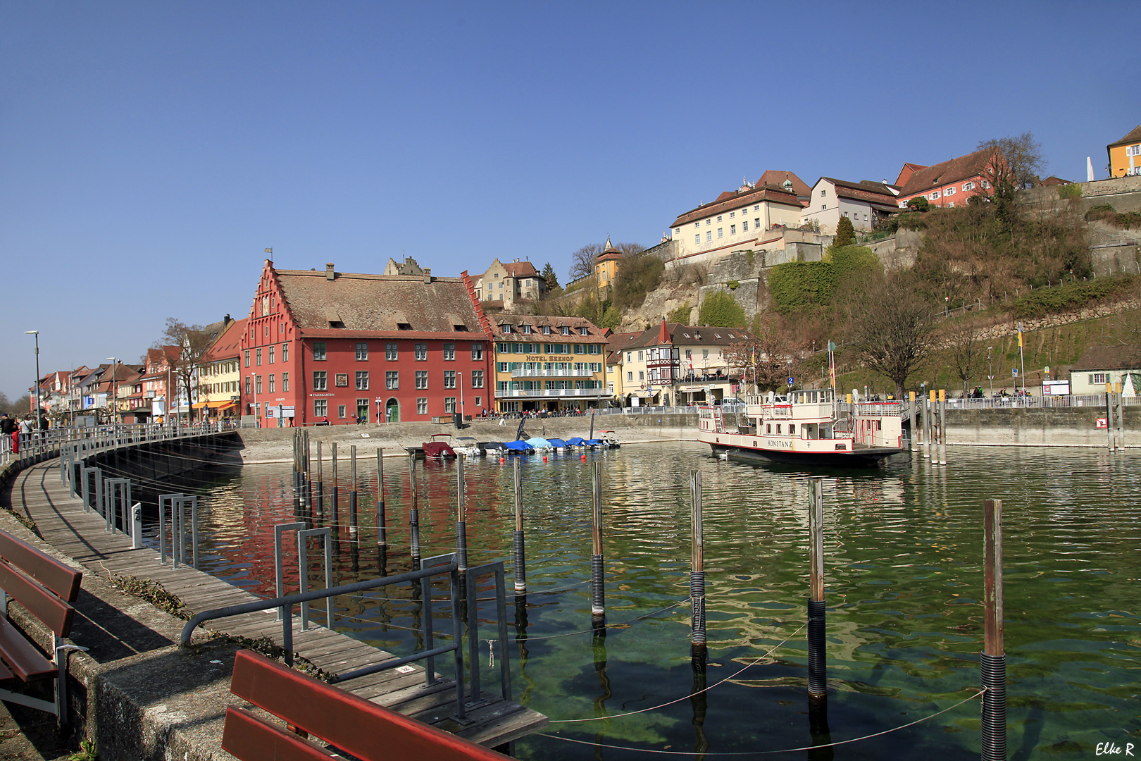 Meersburg am Bodensee am 28.03.2022