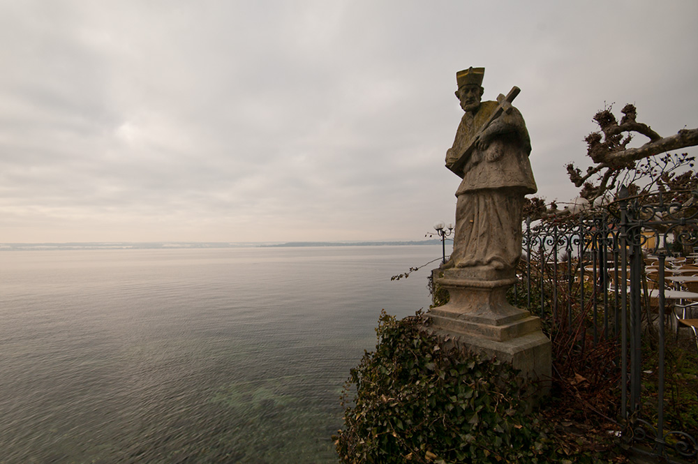 Meersburg an der Strandprommenade