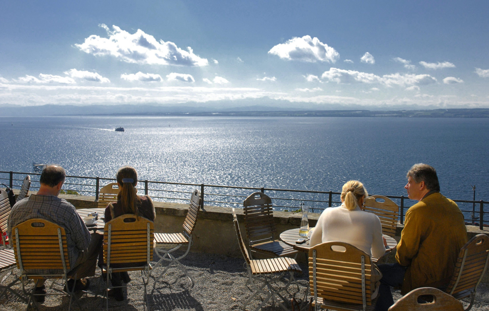 Meersburg  :  Bodenseepanorama