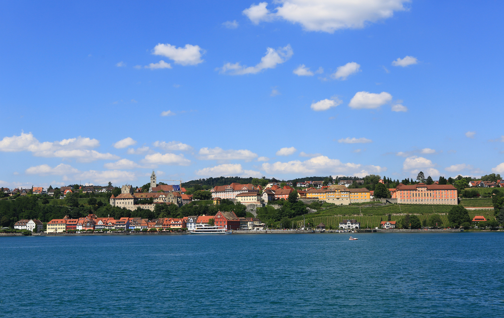 Meersburg in voller Pracht