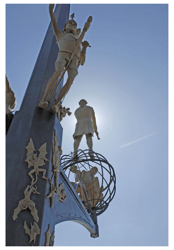 Meersburg, magische Säule