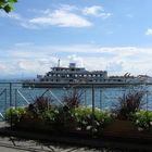 Meersburg mit Blick auf den Bodensee