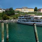 Meersburg Schiffsanlegestelle und Hafen