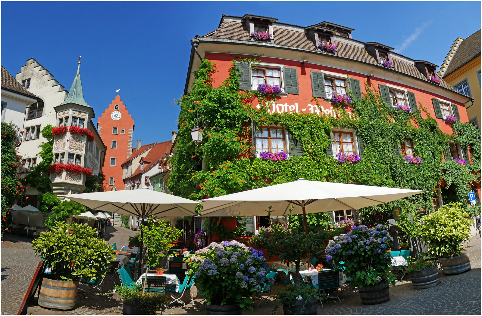 Meersburg , Stadtmitte