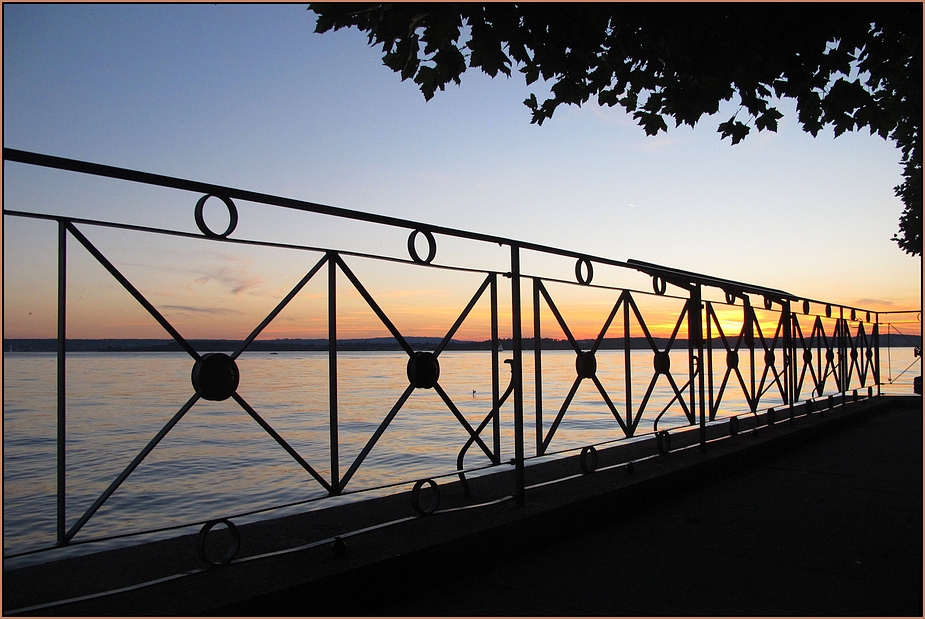 Meersburg sundown