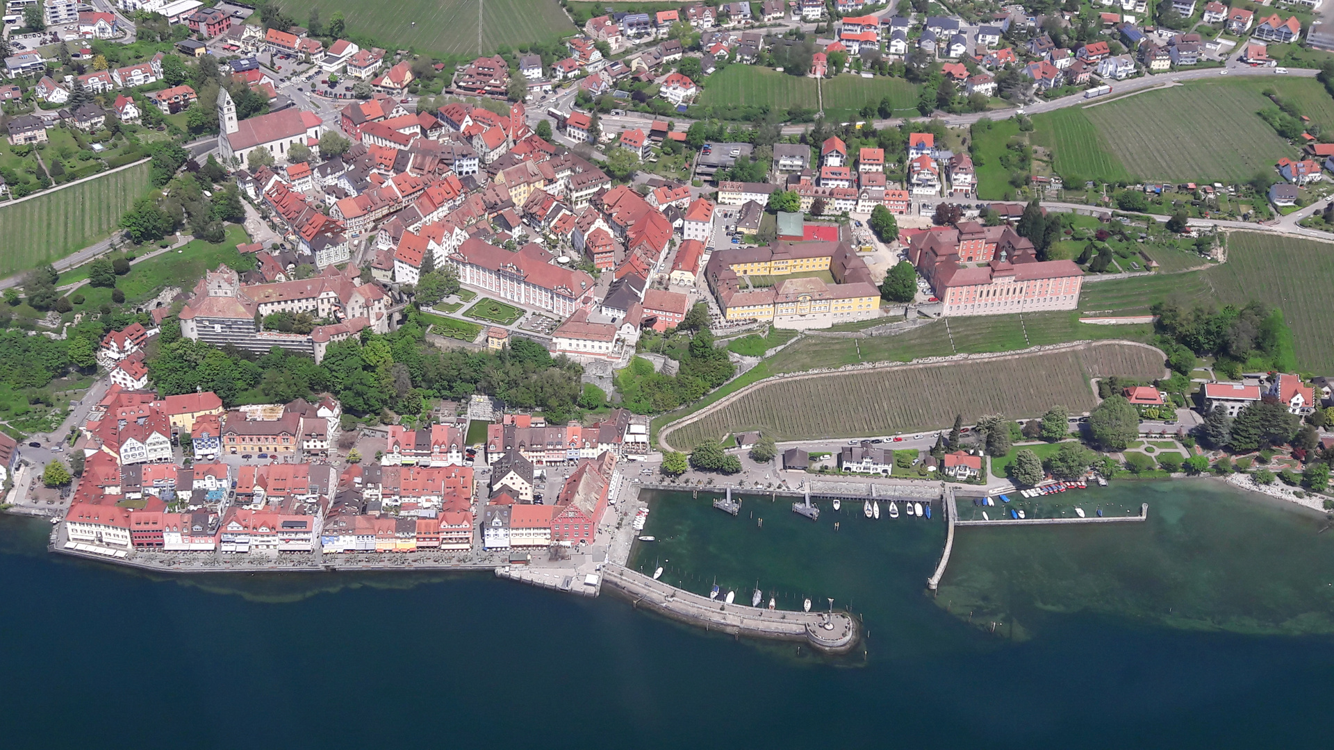 Meersburg von oben