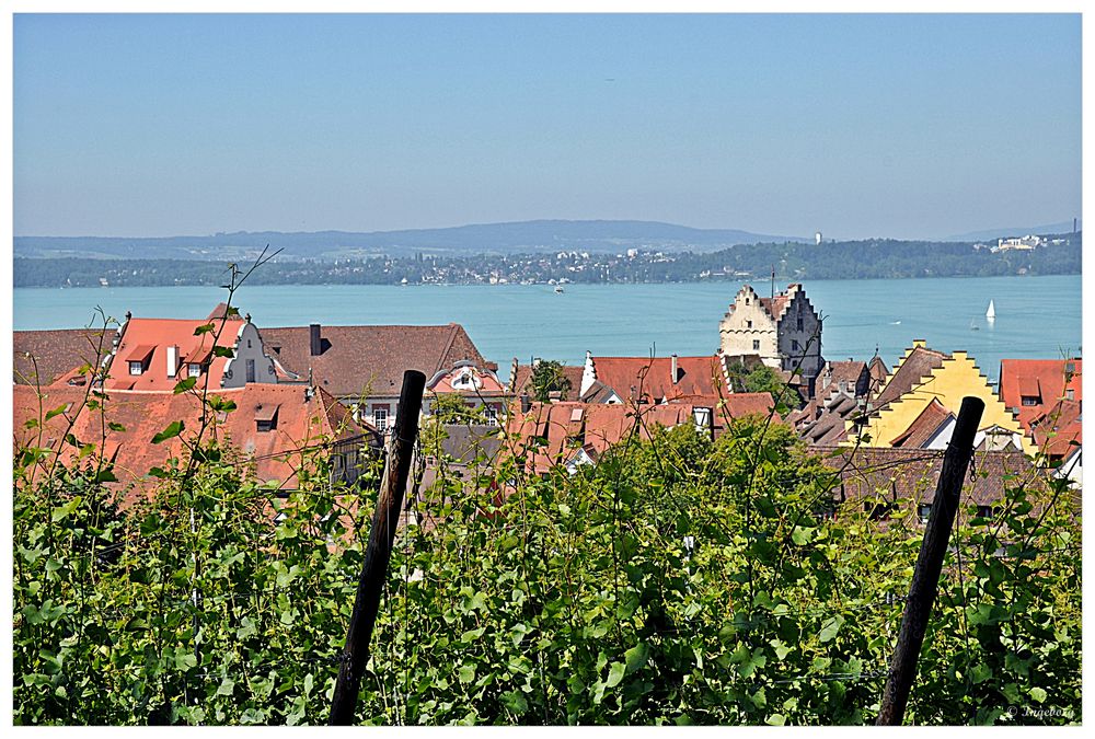 Meersburger Blick auf den Bodensee