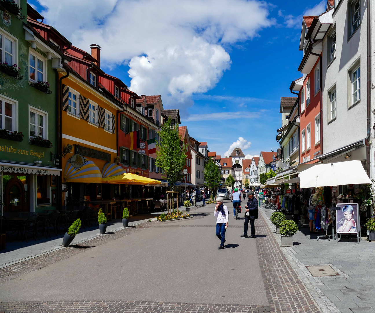 Meersburger Stadtansichten-Altstadt