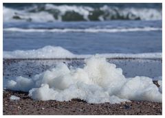 Meerschaum am Strand