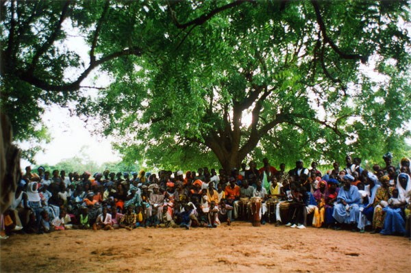 Meeting under l'arbre à palabres - Fouloum