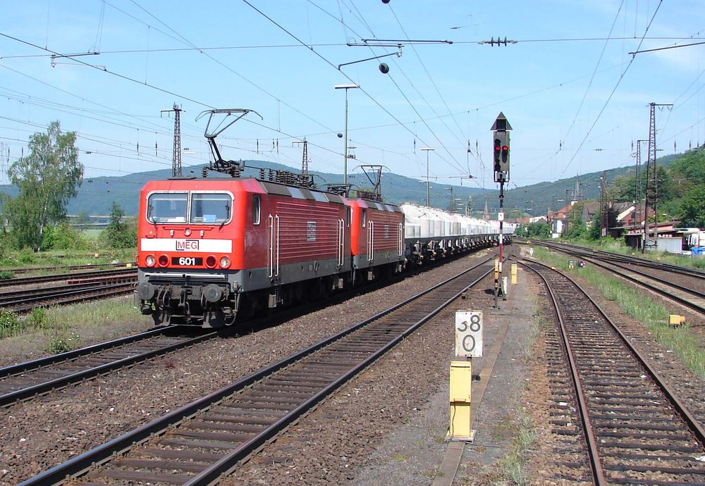 MEG 601 + MEG 602 mit einem Staubzug