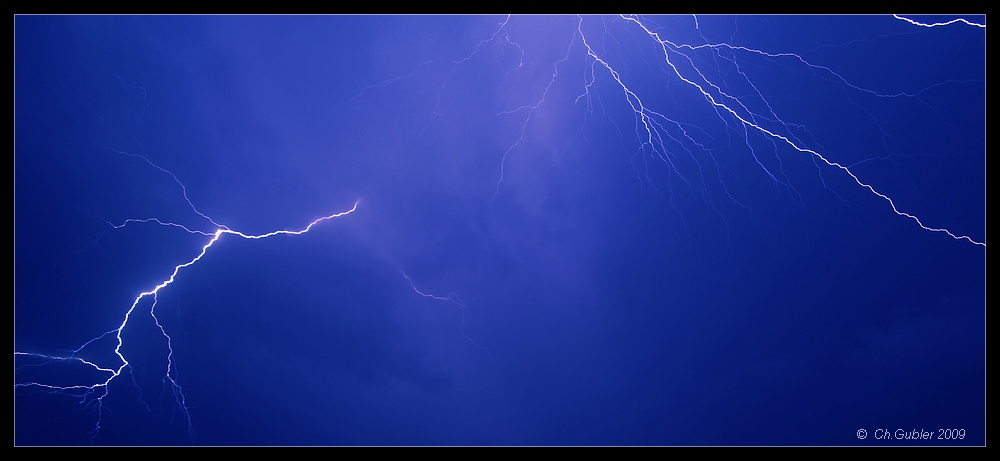 Mega Gewitter vom 16. auf den 17. Juli 2009 (Teil 1)