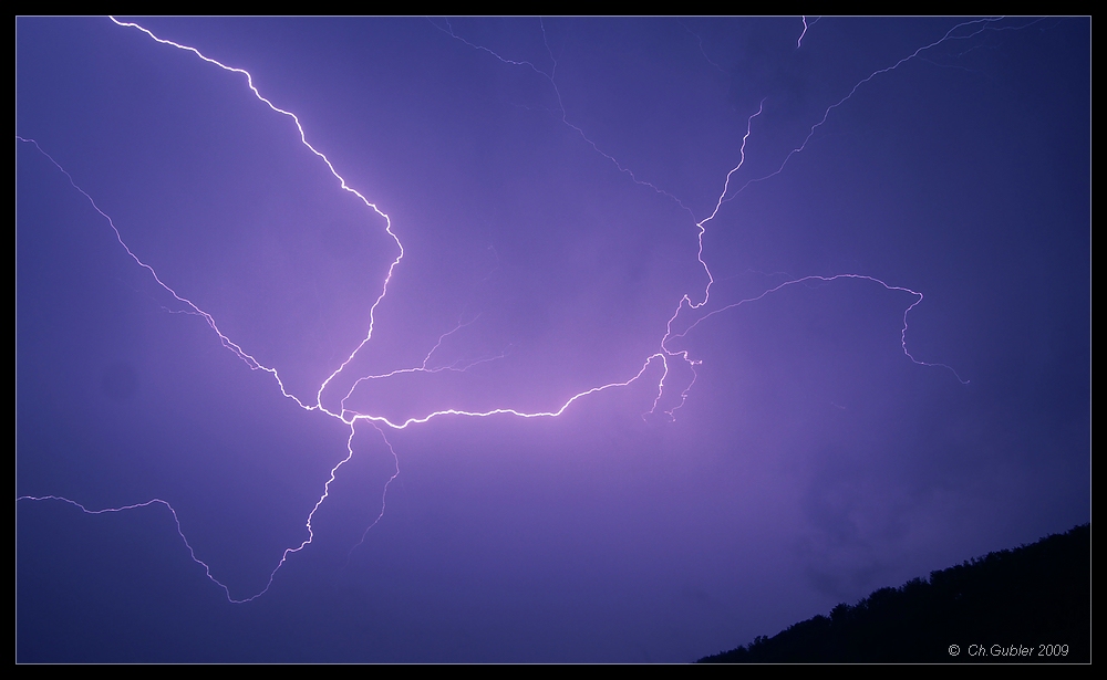 Mega Gewitter vom 16. auf den 17. Juli 2009 (Teil 2)