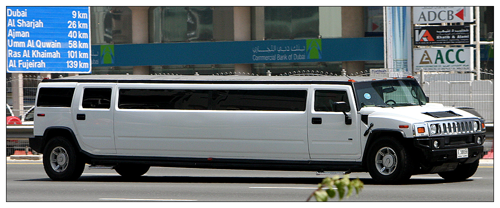 Mega Hummer in Dubai