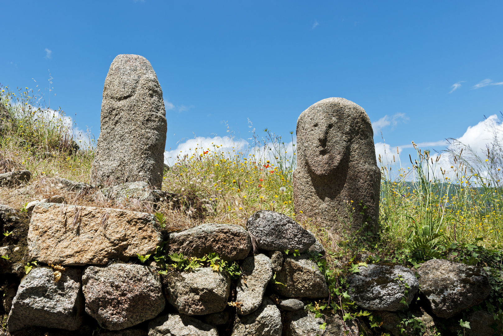 Megalithskulpturen in Filitosa