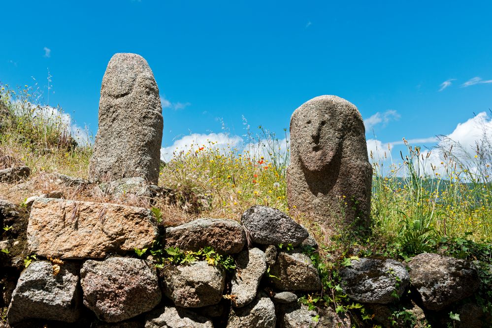 Megalithskulpturen in Filitosa