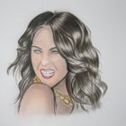 Megan Fox Airbrush