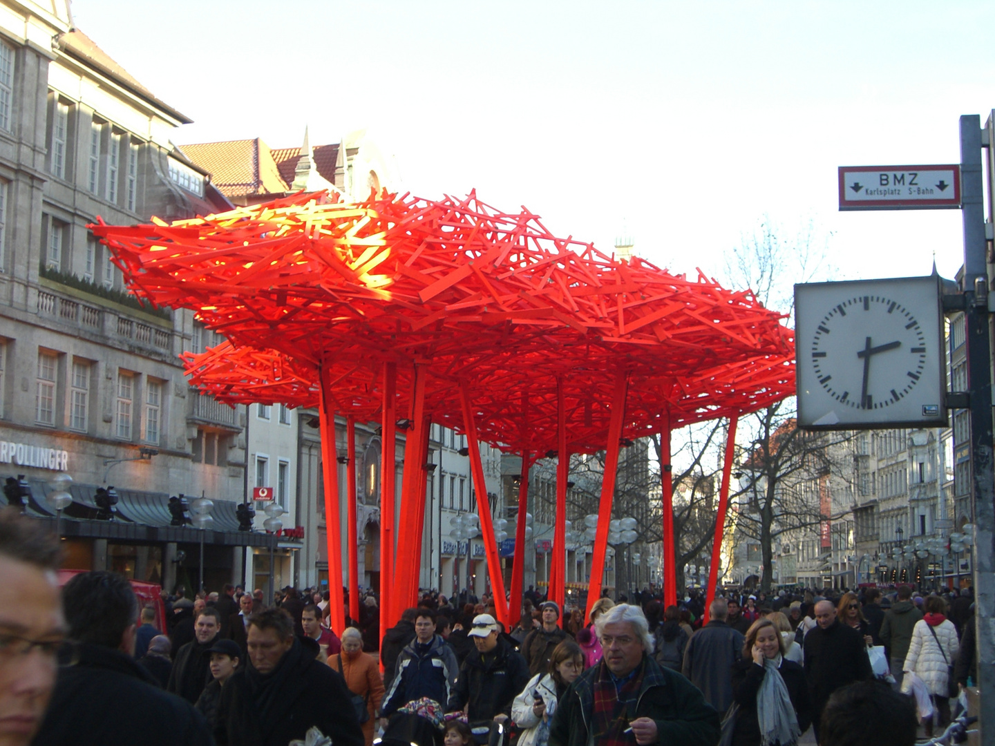 Megastreichhölzer in München