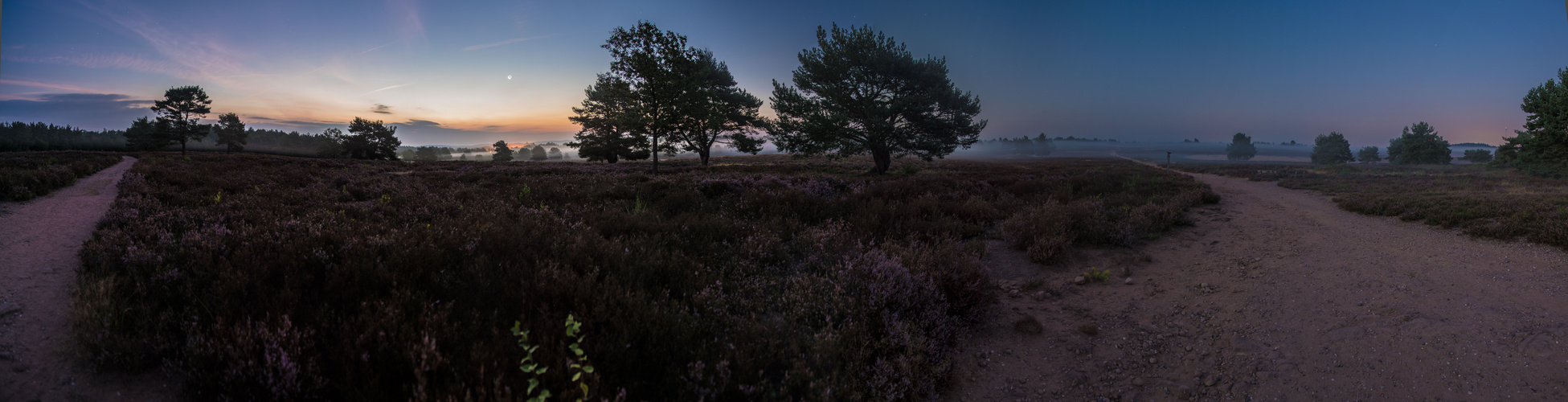 Mehlinger Heide am ersten Licht des Tages