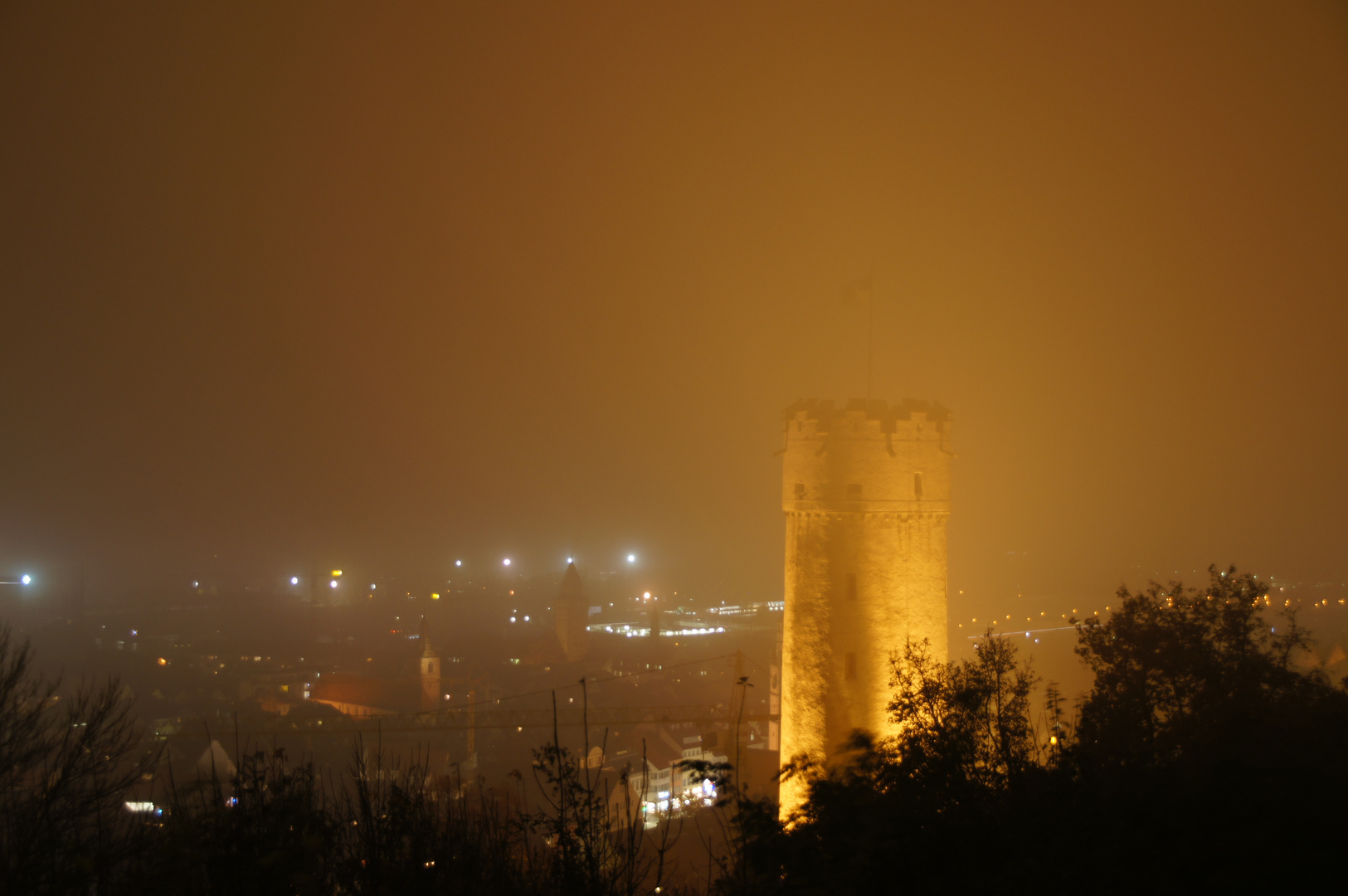 Mehlsack im Nebel